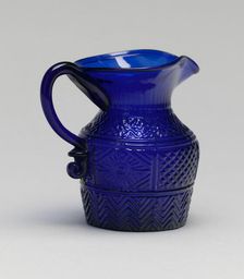 Creamer, 1825/30. Creator: Boston and Sandwich Glass Company