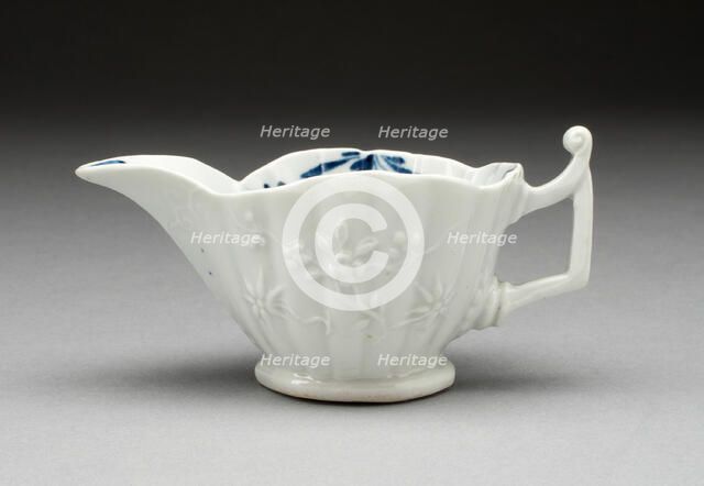 Creamer, Worcester, c. 1755. Creator: Royal Worcester.