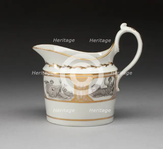 Creamer, Worcester, c. 1800. Creator: Royal Worcester.
