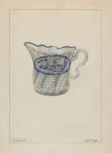 Creamer, c. 1936. Creator: Thomas Holloway