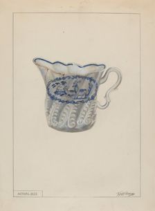 Creamer, c. 1936. Creator: Thomas Holloway