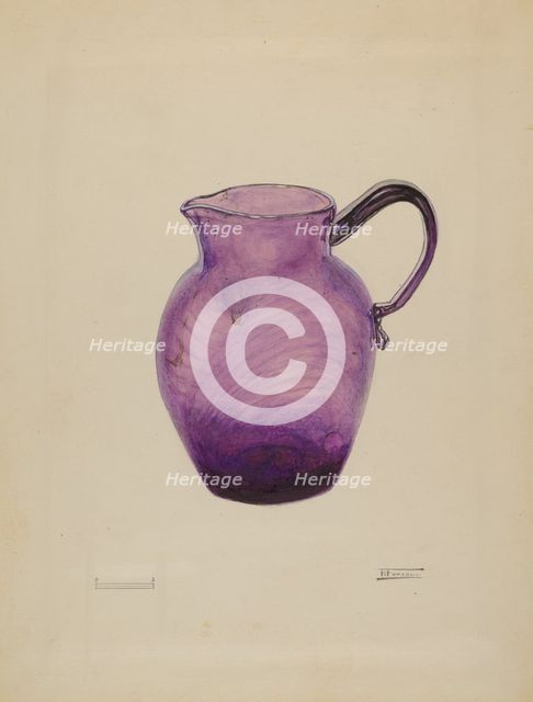Creamer, c. 1936. Creator: Frank Fumagalli.