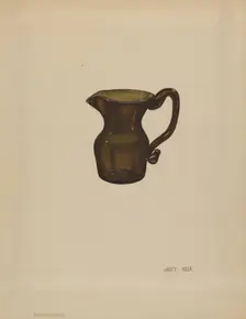 Creamer, c. 1936. Creator: Janet Riza