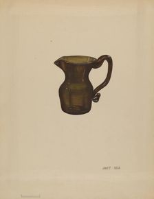 Creamer, c. 1936. Creator: Janet Riza