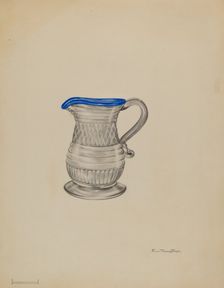 Creamer, c. 1936. Creator: John Tarantino