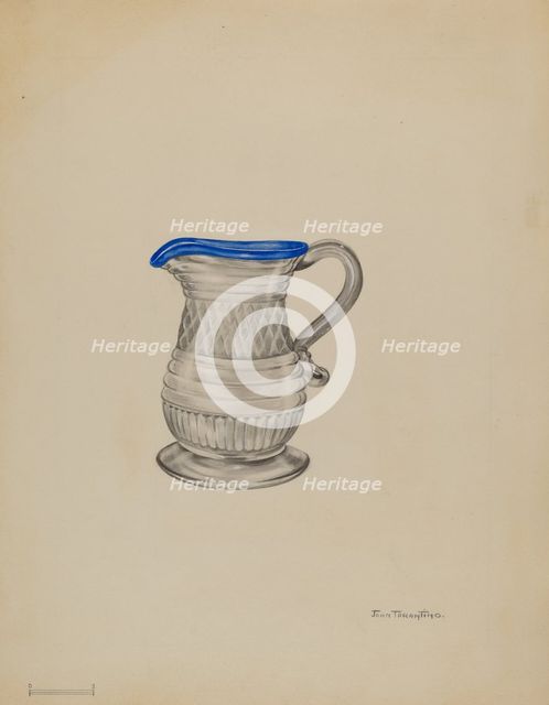 Creamer, c. 1936. Creator: John Tarantino.