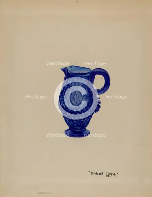 Creamer, c. 1936. Creator: Michael Trekur.