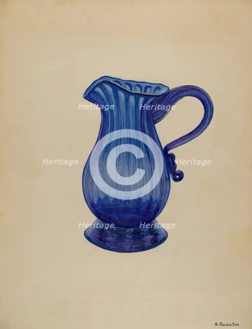 Creamer, c. 1936. Creator: Nicholas Amantea.