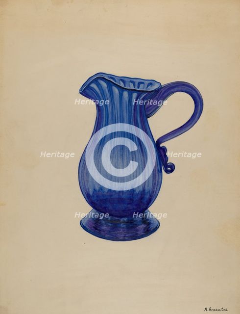 Creamer, c. 1936. Creator: Nicholas Amantea.
