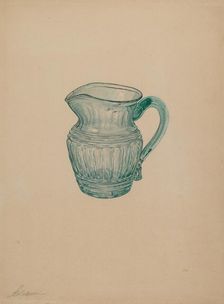 Creamer, c. 1937. Creator: Giacinto Capelli