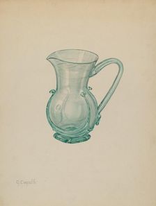 Creamer, c. 1937. Creator: Giacinto Capelli