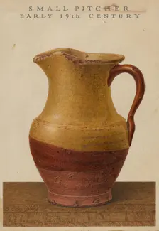 Creamer, c. 1938. Creator: John Matulis