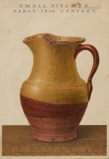 Creamer, c. 1938. Creator: John Matulis