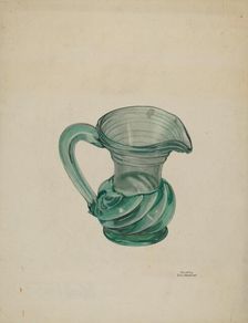 Creamer, c. 1939. Creator: Beverly Chichester