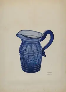 Creamer, c. 1939. Creator: Florian Rokita