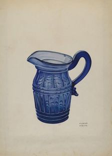Creamer, c. 1939. Creator: Florian Rokita