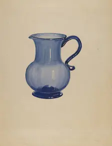 Creamer, c. 1940. Creator: John Dana