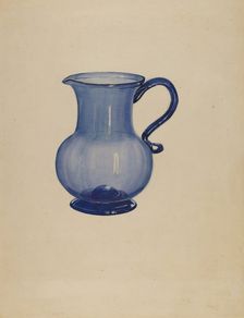 Creamer, c. 1940. Creator: John Dana