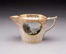 Creamer, Derby, 1780/95. Creator: Derby Porcelain Manufactory England