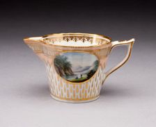 Creamer, Derby, 1780/95. Creator: Derby Porcelain Manufactory England