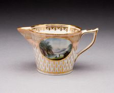 Creamer, Derby, 1780/95. Creator: Derby Porcelain Manufactory England