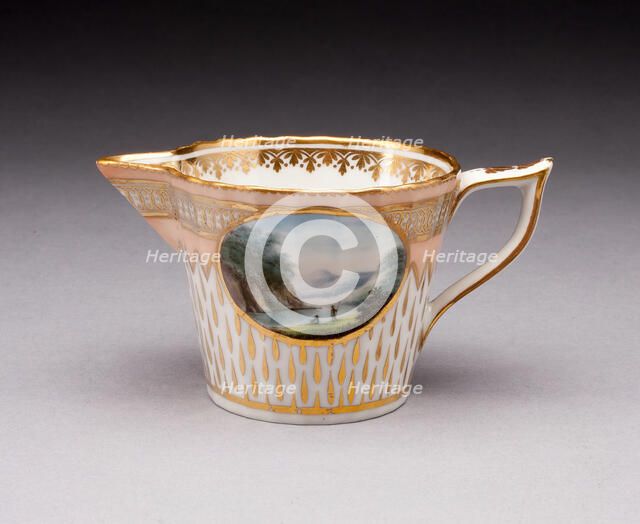 Creamer, Derby, 1780/95. Creator: Derby Porcelain Manufactory England.