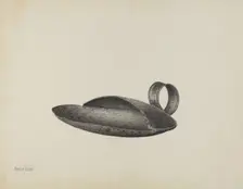 Creamer Skimmer, c. 1941. Creator: Amelia Tuccio