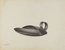 Creamer Skimmer, c. 1941. Creator: Amelia Tuccio
