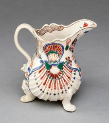 Creamer, Staffordshire, c. 1760. Creator: Staffordshire Potteries