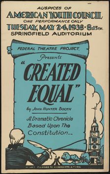 Created Equal, Springfield, MA, 1938. Creator: Unknown