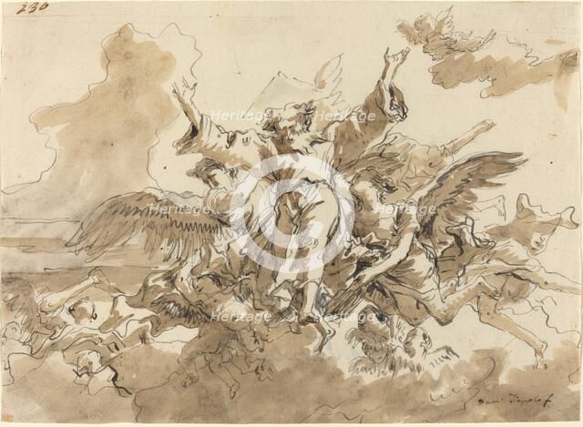 Creation of the Universe. Creator: Giovanni Battista Tiepolo.