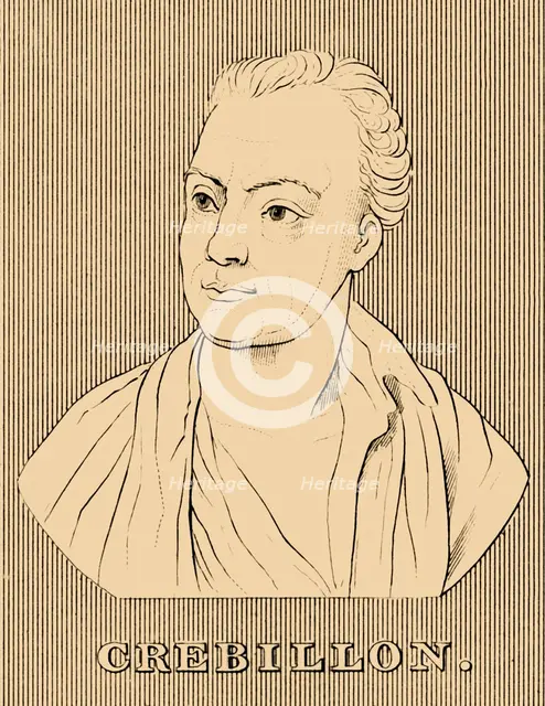 'Crebillon', (1674-1762), 1830. Creator: Unknown.