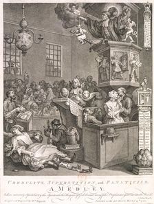 Credulity, Superstition and Fanaticism. A medley 1762. Artist: William Hogarth