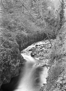Creek/river unknown location, c1900s. Creator: Robert Augustus Henry L'Estrange