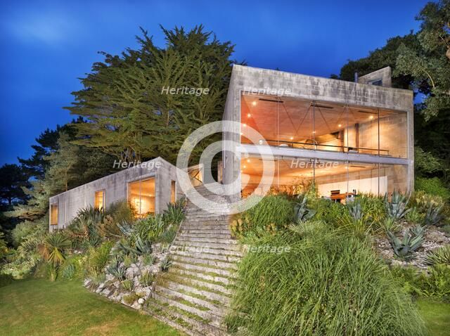 Creek Vean, Feock, Cornwall, 2010. Artist: James O Davies.