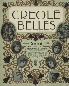 Creole Belles' 1900 (Inferred). Creator: Unknown