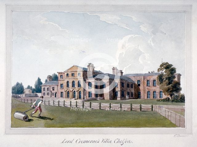 Cremorne House, Chelsea, London. Artist: E Dowell
