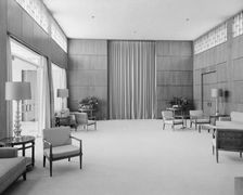 Crematory, Greenwood Cemetery, Brooklyn, New York, 1955. Creator: Gottscho-Schleisner, Inc