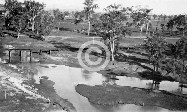 Cressbrook Creek, 1925. Creator: Jack Bain.