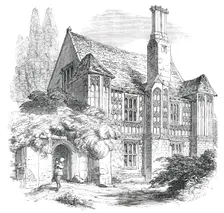 Cressingham Manor-House, 1850. Creator: Unknown
