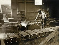 Crewe Locomotive Works, Forge Street, Crewe, Cheshire, 1910. Artist: LG Fisher