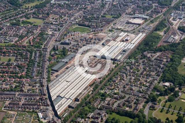 Crewe Railway Works, Cheshire East, 2017. Creator: Damian Grady.