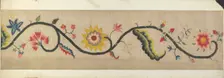 Crewel Embroidery (Border), c. 1938. Creator: Lawrence Peterson
