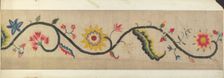 Crewel Embroidery (Border), c. 1938. Creator: Lawrence Peterson