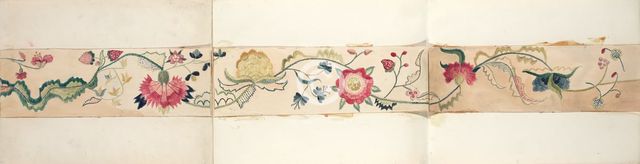 Crewel Embroidery, c. 1936. Creator: Ella Josephine Sterling.