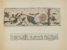 Crewel Embroidery, c. 1936. Creator: Mary Berner