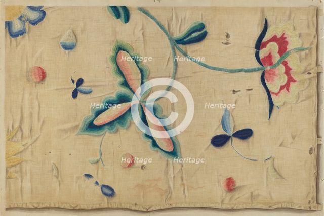 Crewel Embroidery, c. 1937. Creator: Betty Fuerst.