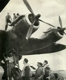 Crews and Ground Staff c1943. Creator: Cecil Beaton
