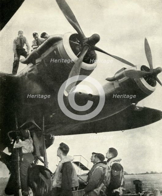 'Crews and Ground Staff', c1943. Creator: Cecil Beaton.