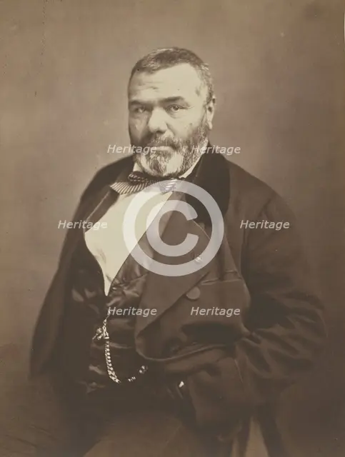 Crétineau-Joly, 1860-1861. Creator: Nadar.
